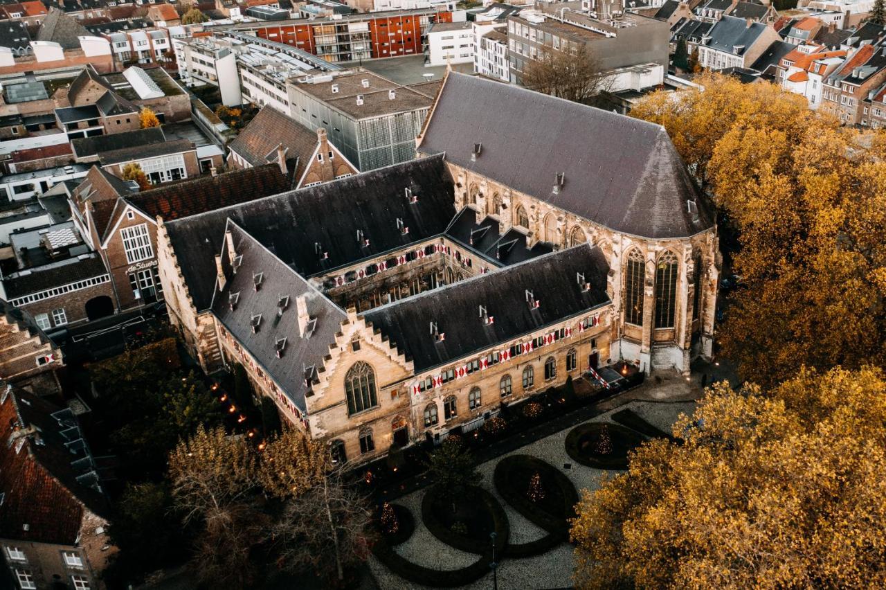 فندق كرايشرهوتل ماستريخت ماسترخت المظهر الخارجي الصورة Aerial view of the church