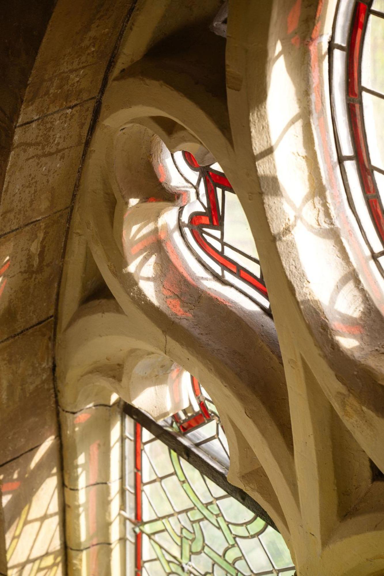 فندق كرايشرهوتل ماستريخت ماسترخت المظهر الخارجي الصورة The stained glass windows